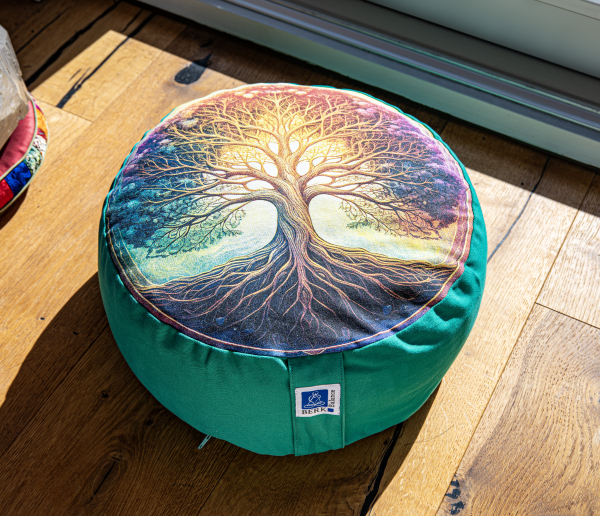 Coussin de méditation Arbre de vie